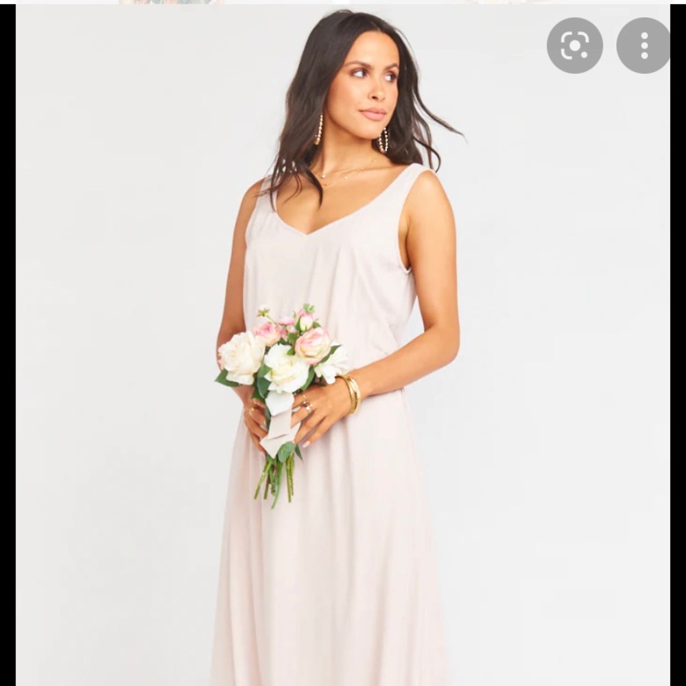 Show Me Your Mumu Blush Bridesmaid Dress in XSmall